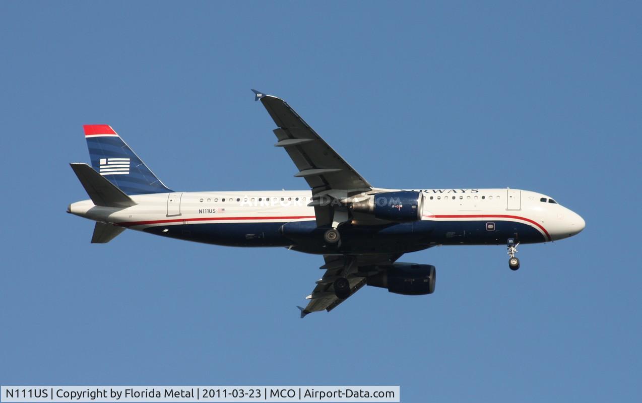 N111US, 1999 Airbus A320-214 C/N 1114, US Airways A320