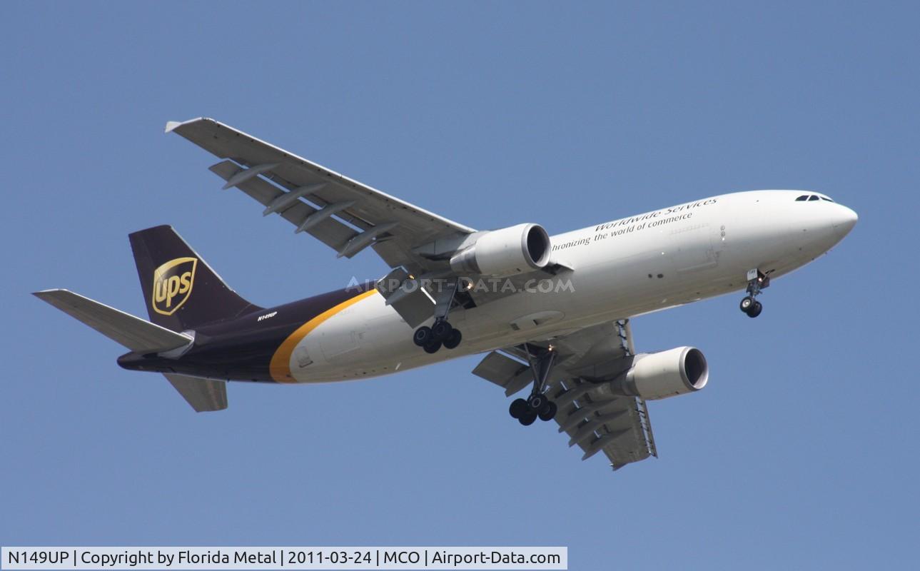 N149UP, 2003 Airbus A300F4-622R C/N 832, UPS A300