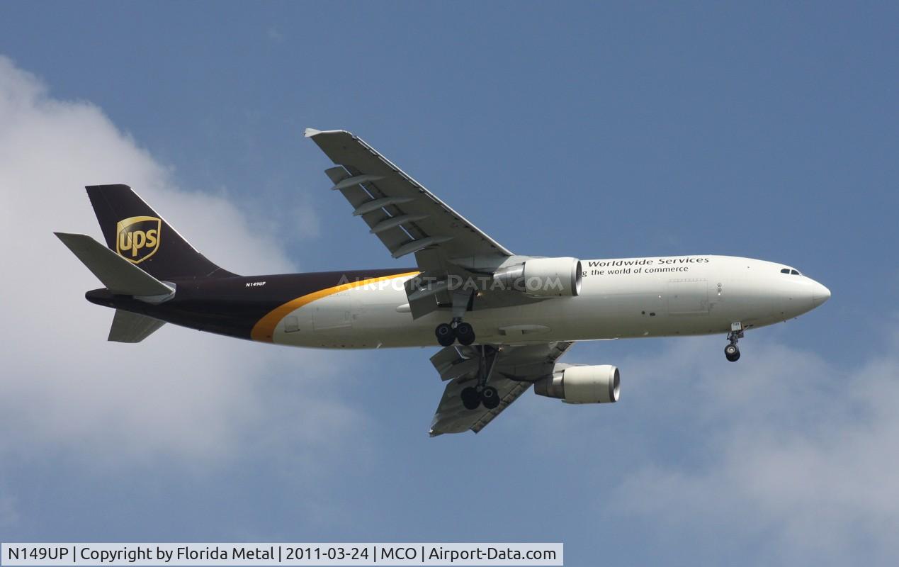 N149UP, 2003 Airbus A300F4-622R C/N 832, UPS A300