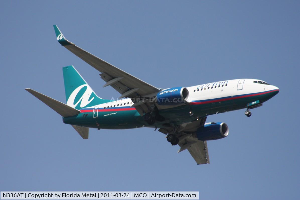N336AT, 2008 Boeing 737-7BD C/N 36716, Air Tran 737