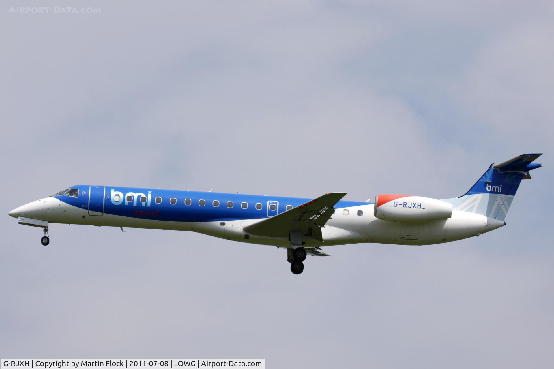 G-RJXH, 2001 Embraer EMB-145EP (ERJ-145EP) C/N 145442, .....