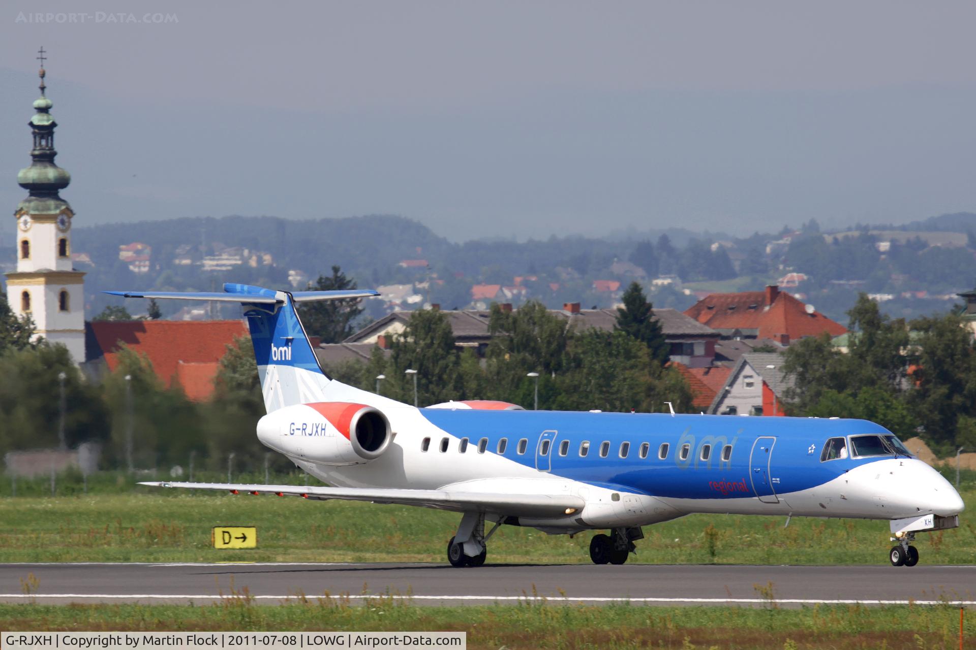 G-RJXH, 2001 Embraer EMB-145EP (ERJ-145EP) C/N 145442, .....