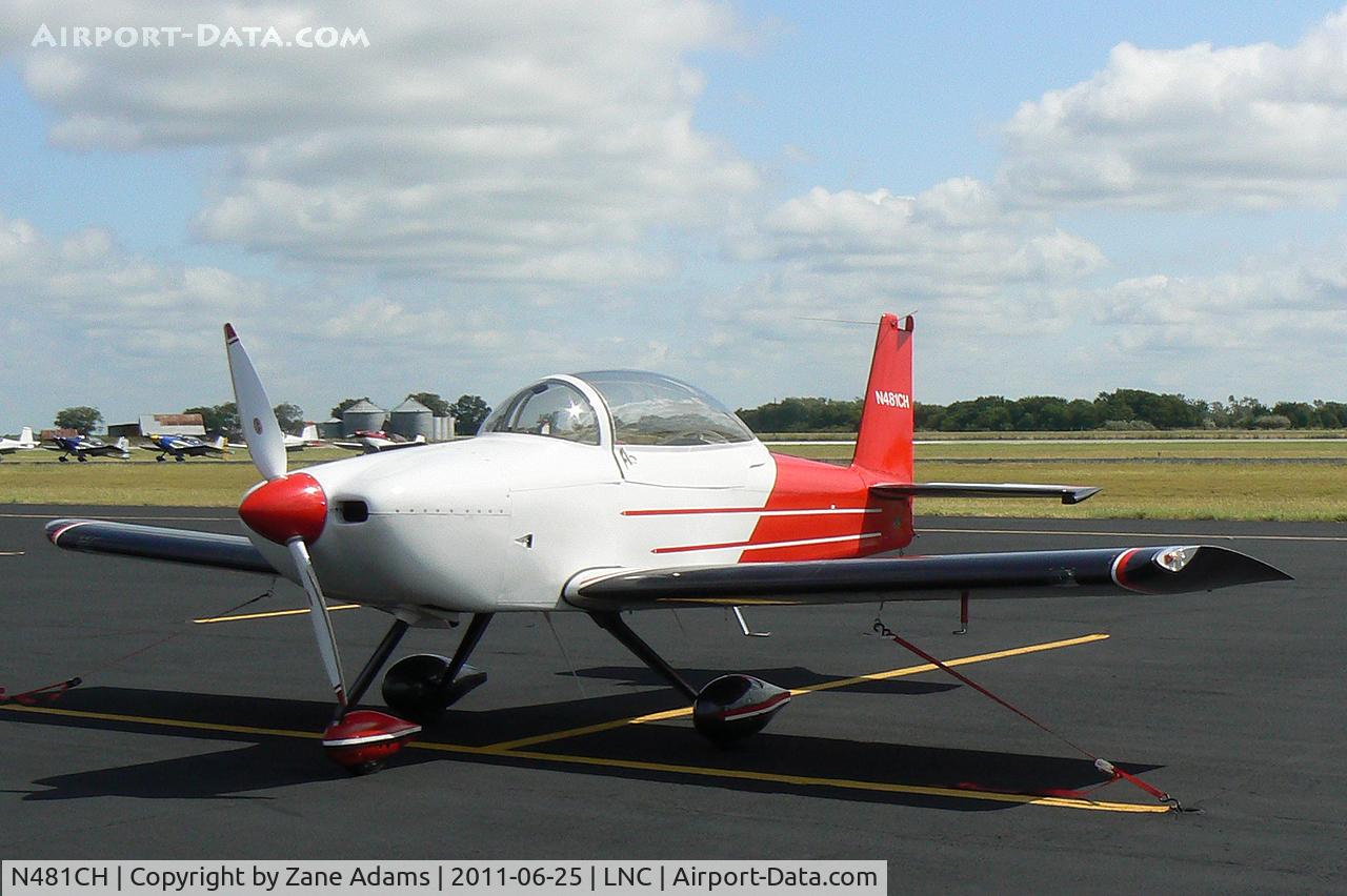 N481CH, 2007 Vans RV-8A C/N 81481, At the Lancaster Municipal Airport open house.