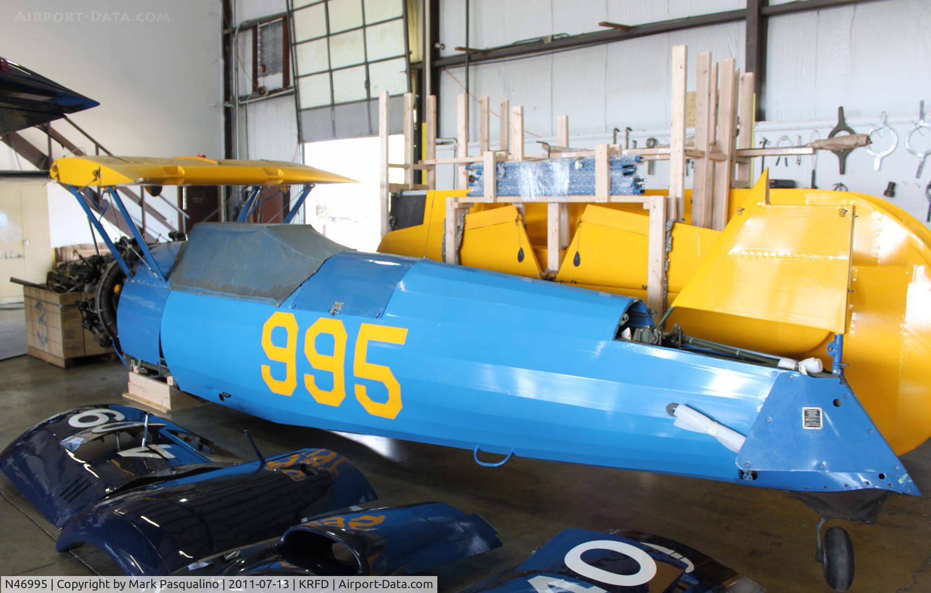 N46995, 1941 Boeing A75N1(PT17) C/N 75-1874, Stearman