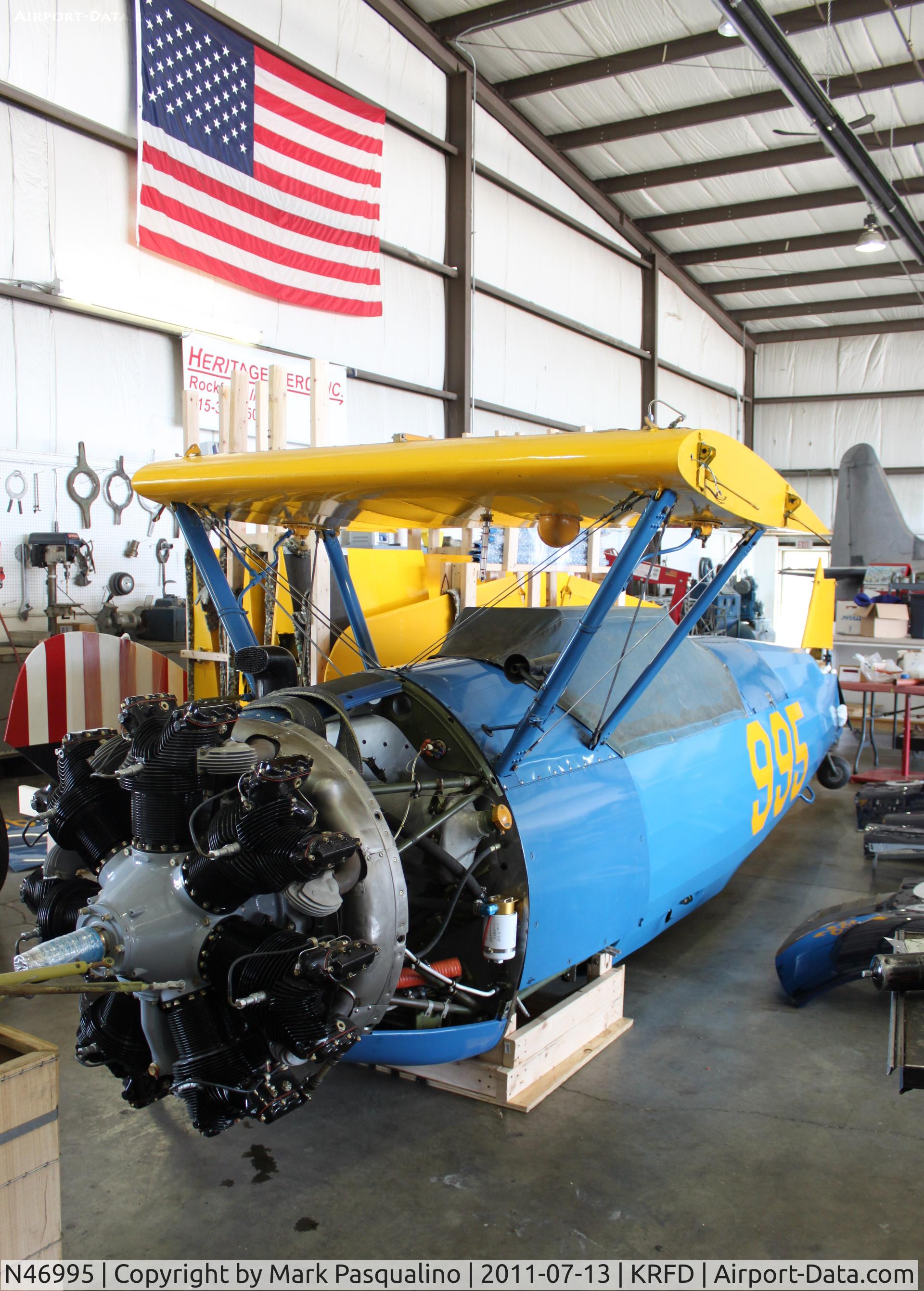 N46995, 1941 Boeing A75N1(PT17) C/N 75-1874, Stearman