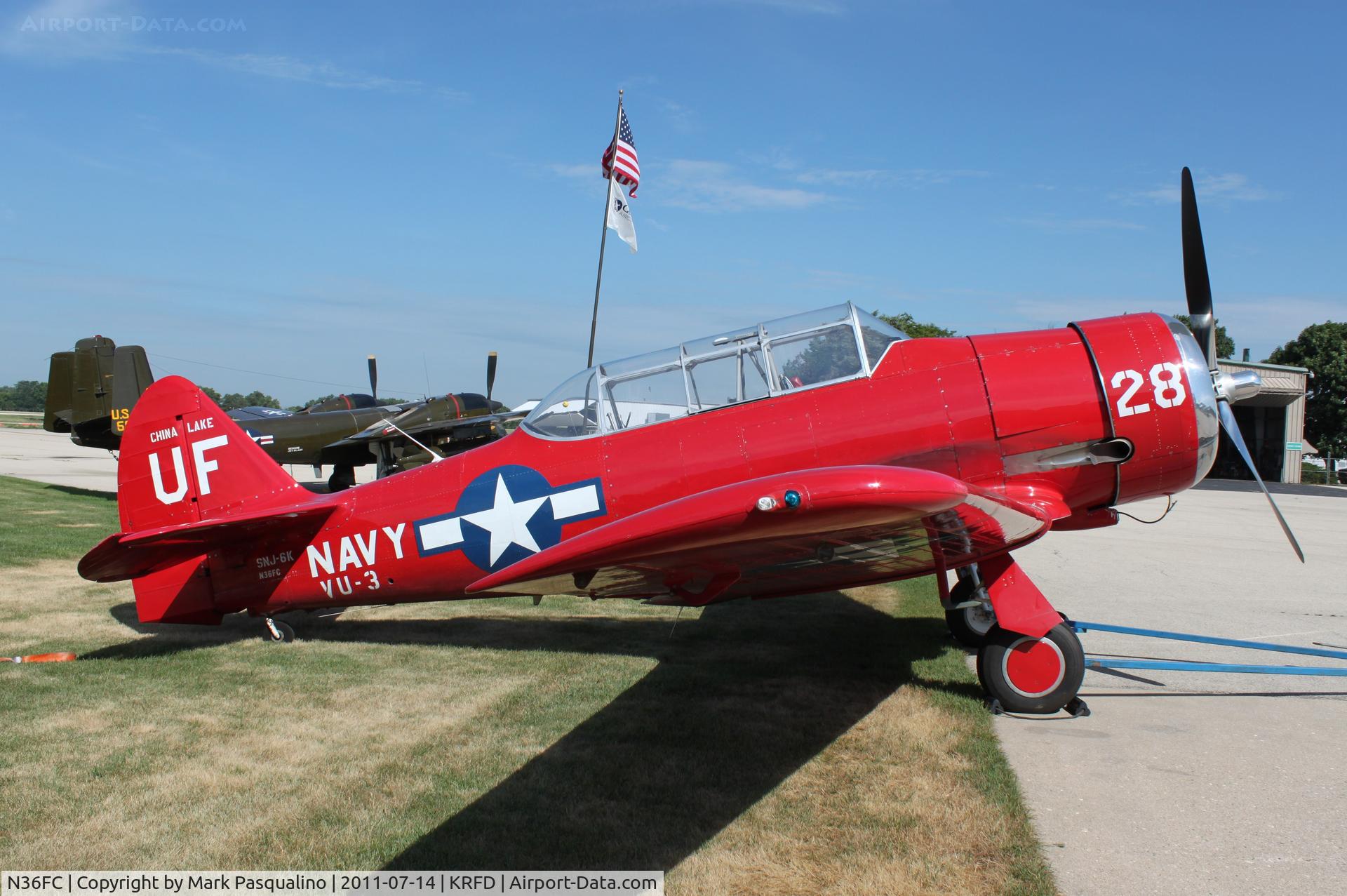 N36FC, 1953 North American AT-6J C/N 51-17179, North American AT-6