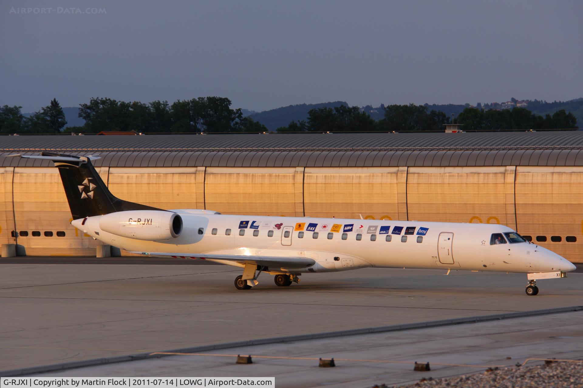 G-RJXI, 2001 Embraer EMB-145EP (ERJ-145EP) C/N 145454, .....