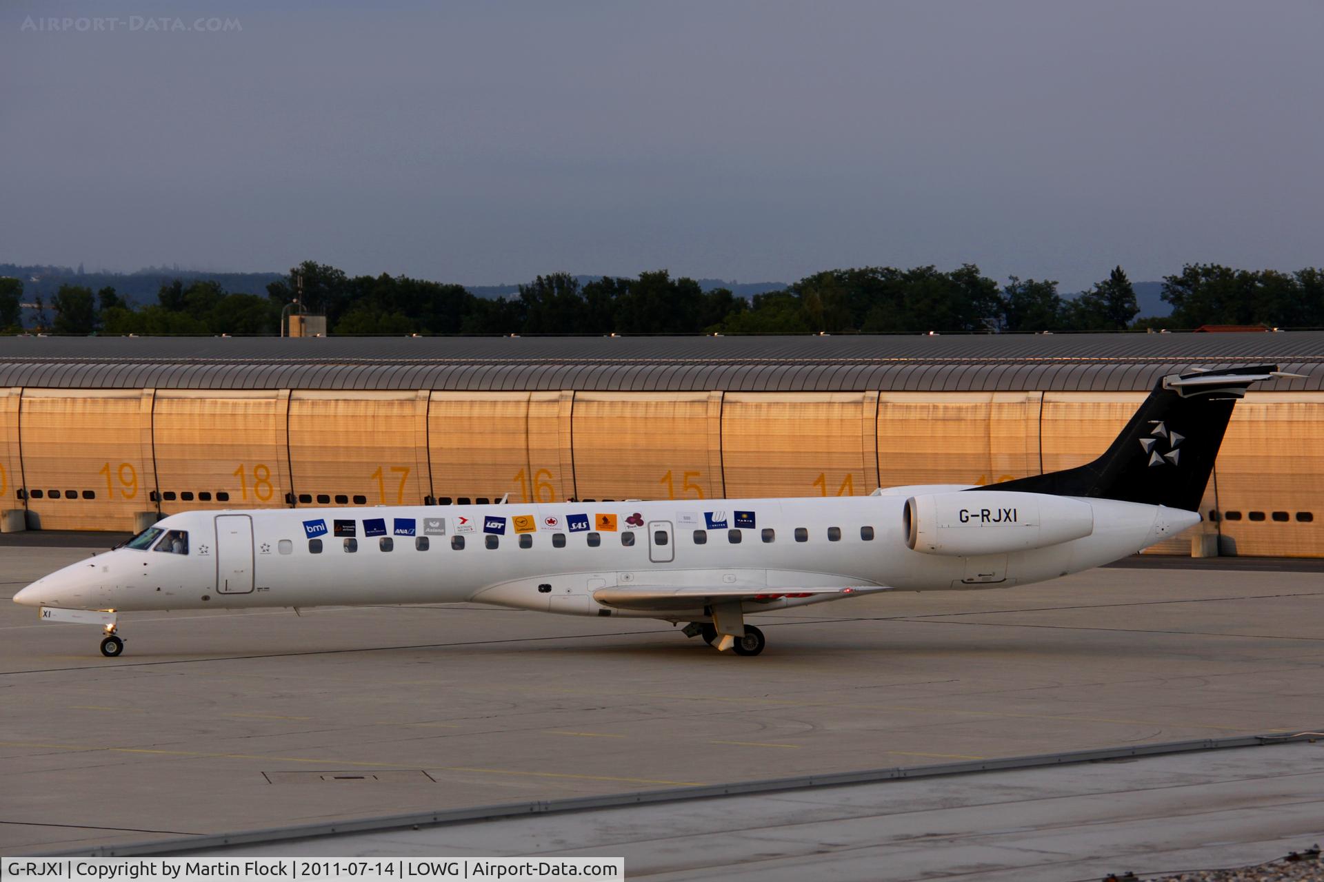 G-RJXI, 2001 Embraer EMB-145EP (ERJ-145EP) C/N 145454, .....