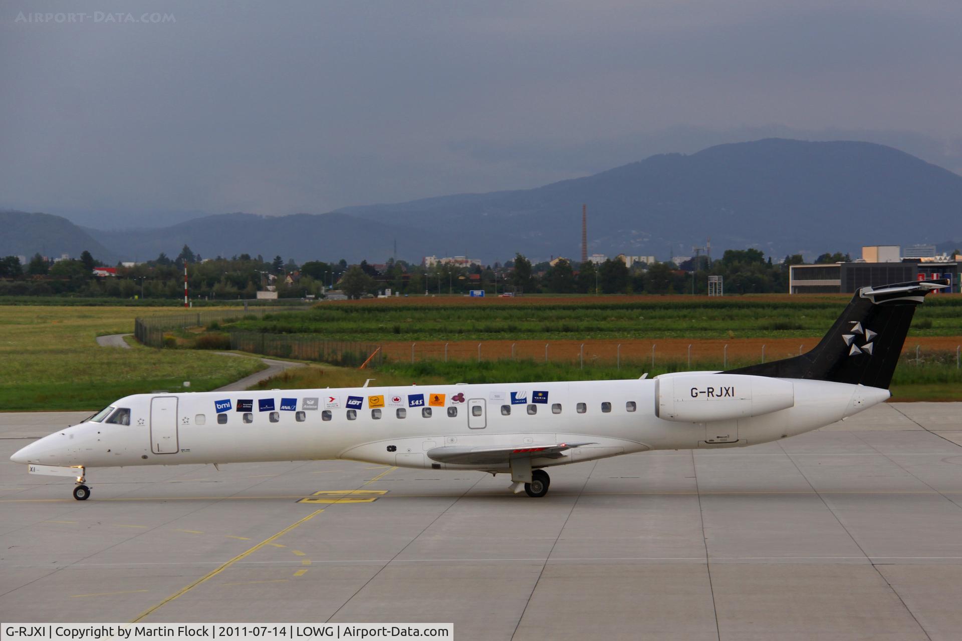 G-RJXI, 2001 Embraer EMB-145EP (ERJ-145EP) C/N 145454, .....