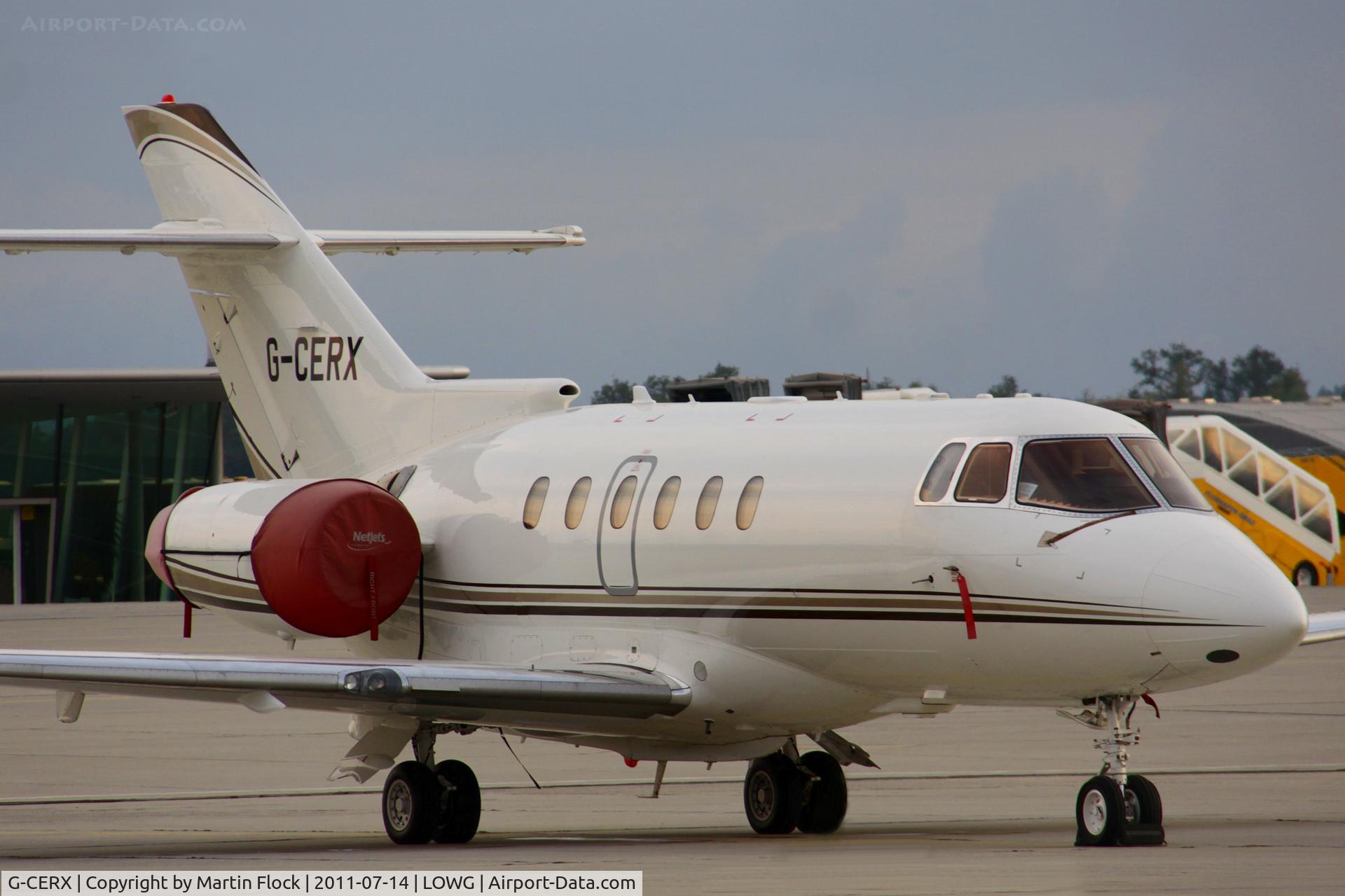G-CERX, 2006 Raytheon Hawker 850XP C/N 258810, .....