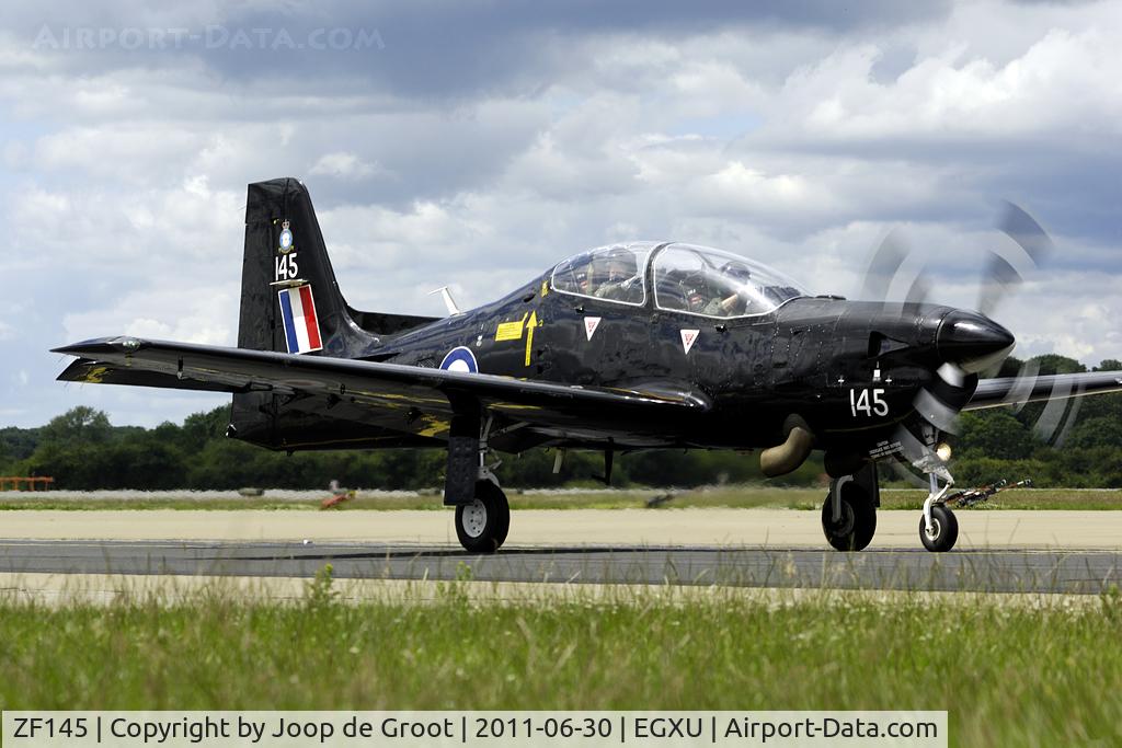 ZF145, 1988 Short S-312 Tucano T1 C/N S011/T11, 1 FTS at Linton on Ouse