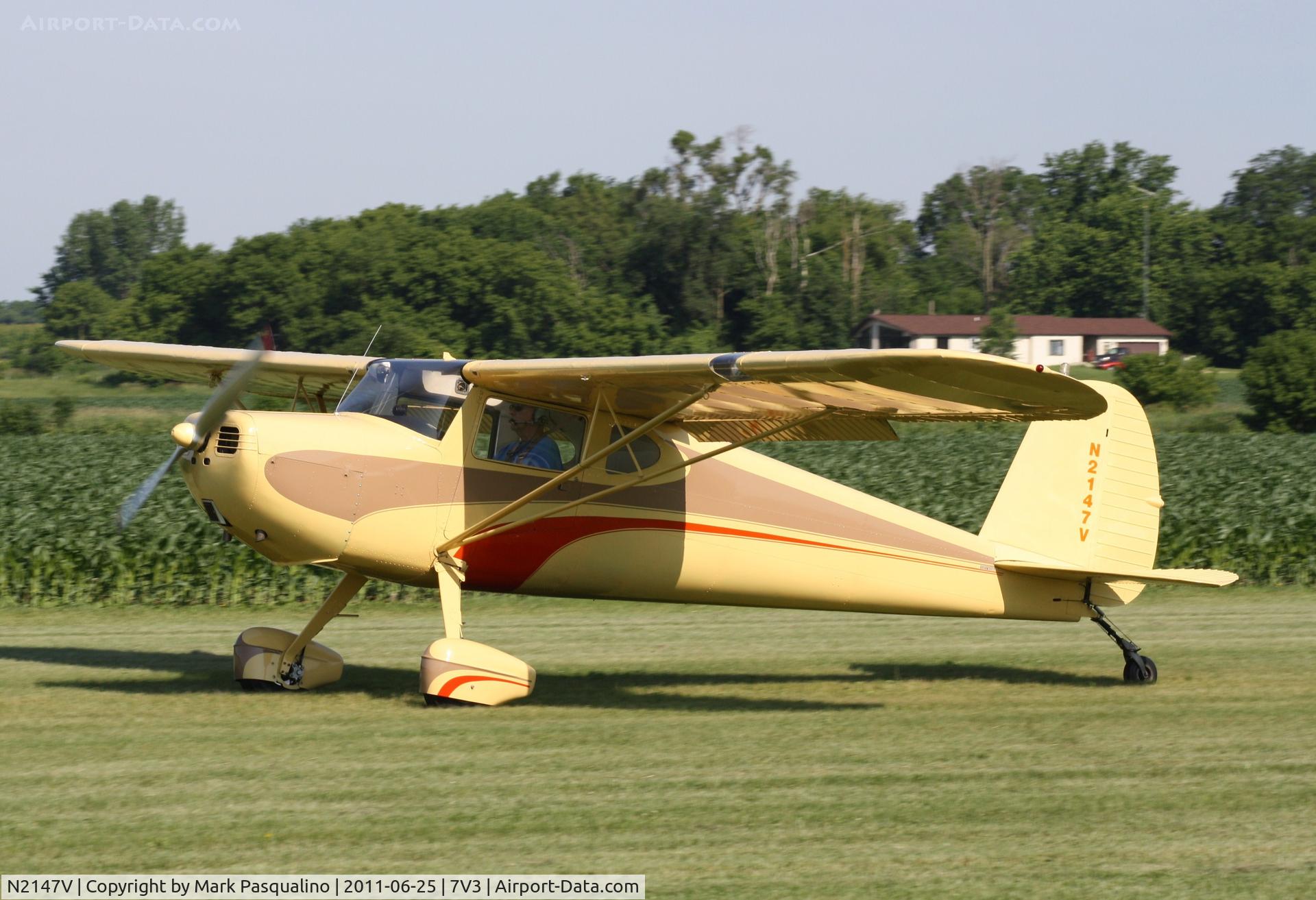 N2147V, 1948 Cessna 140 C/N 14374, Cessna 140