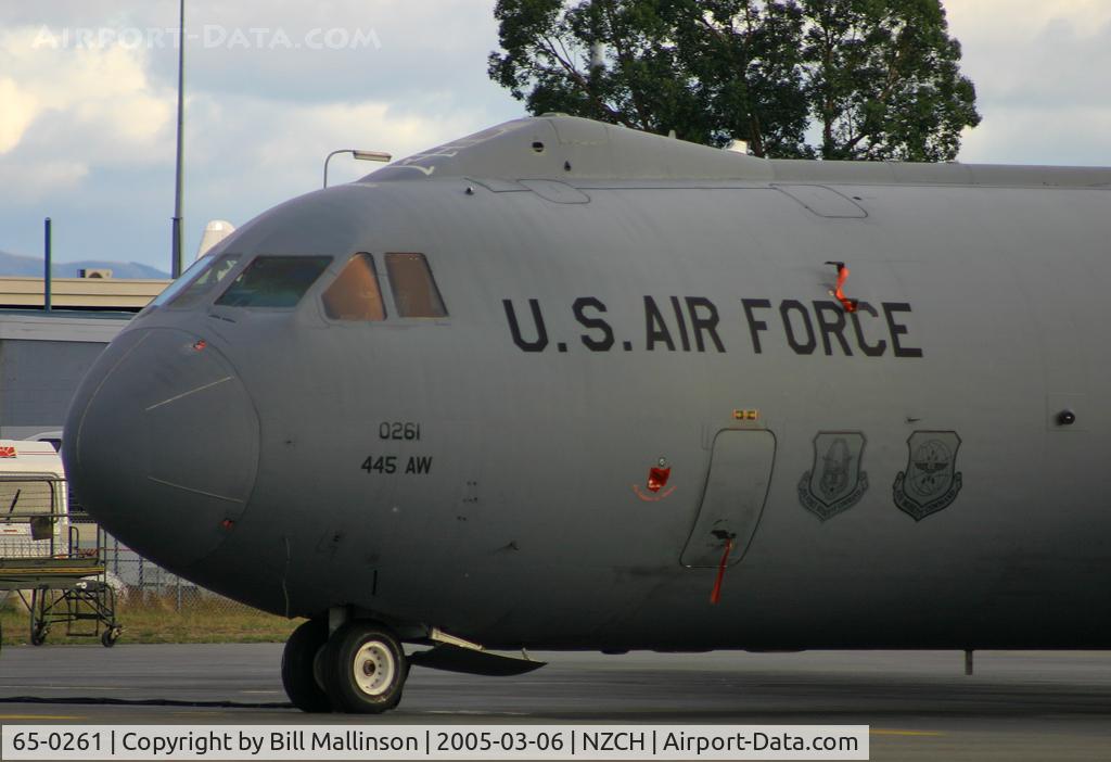 65-0261, 1965 Lockheed C-141B-LM Starlifter C/N 300-6113, end of season...ready for flight back to US