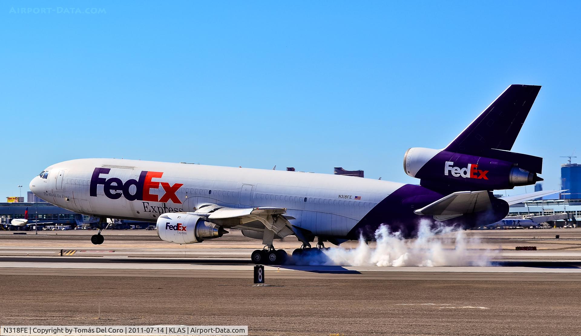 N318FE, 1979 McDonnell Douglas MD-10-30F C/N 46837, Federal Express FEDEX Boeing MD-10-30F N318FE (cn 46837/282) 