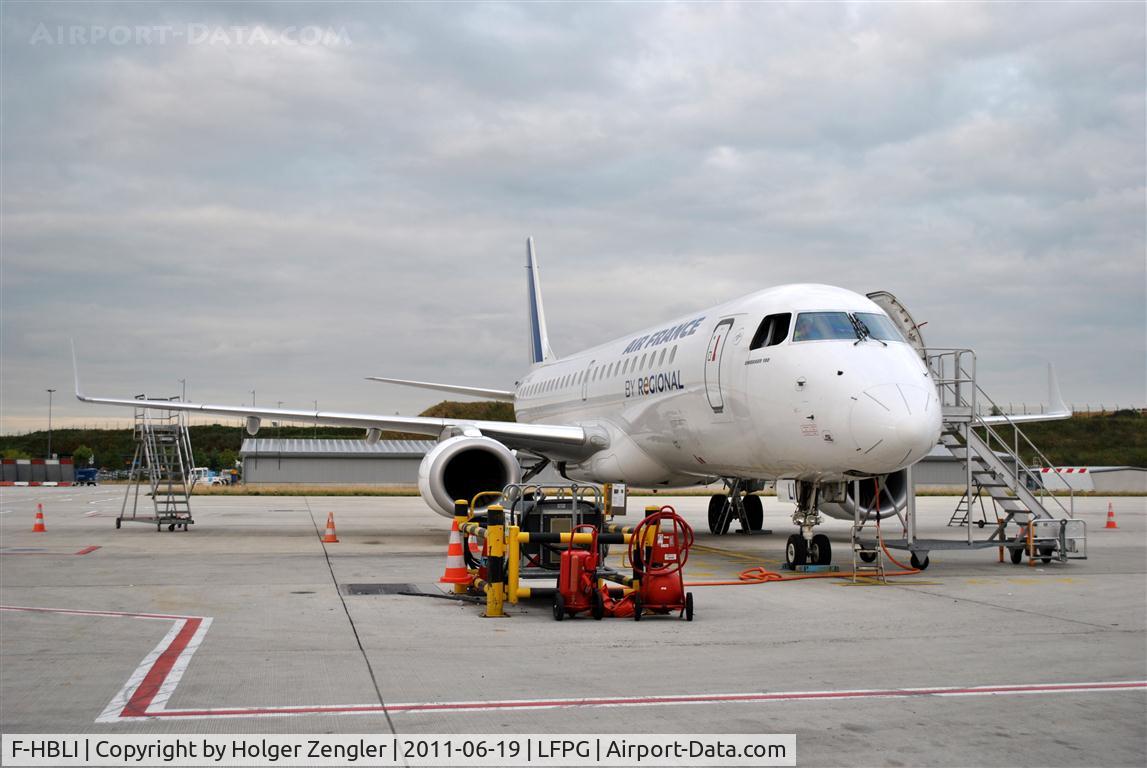 F-HBLI, 2009 Embraer 190LR (ERJ-190-100LR) C/N 19000298, Ready for a new task.....