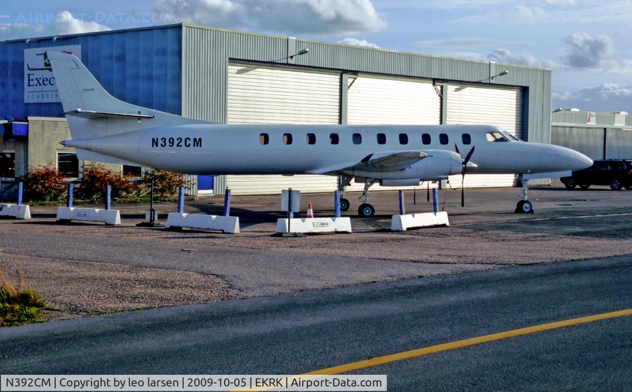 N392CM, 1980 Swearingen SA226TC C/N TC392, Roskilde Denmark 5.10.09