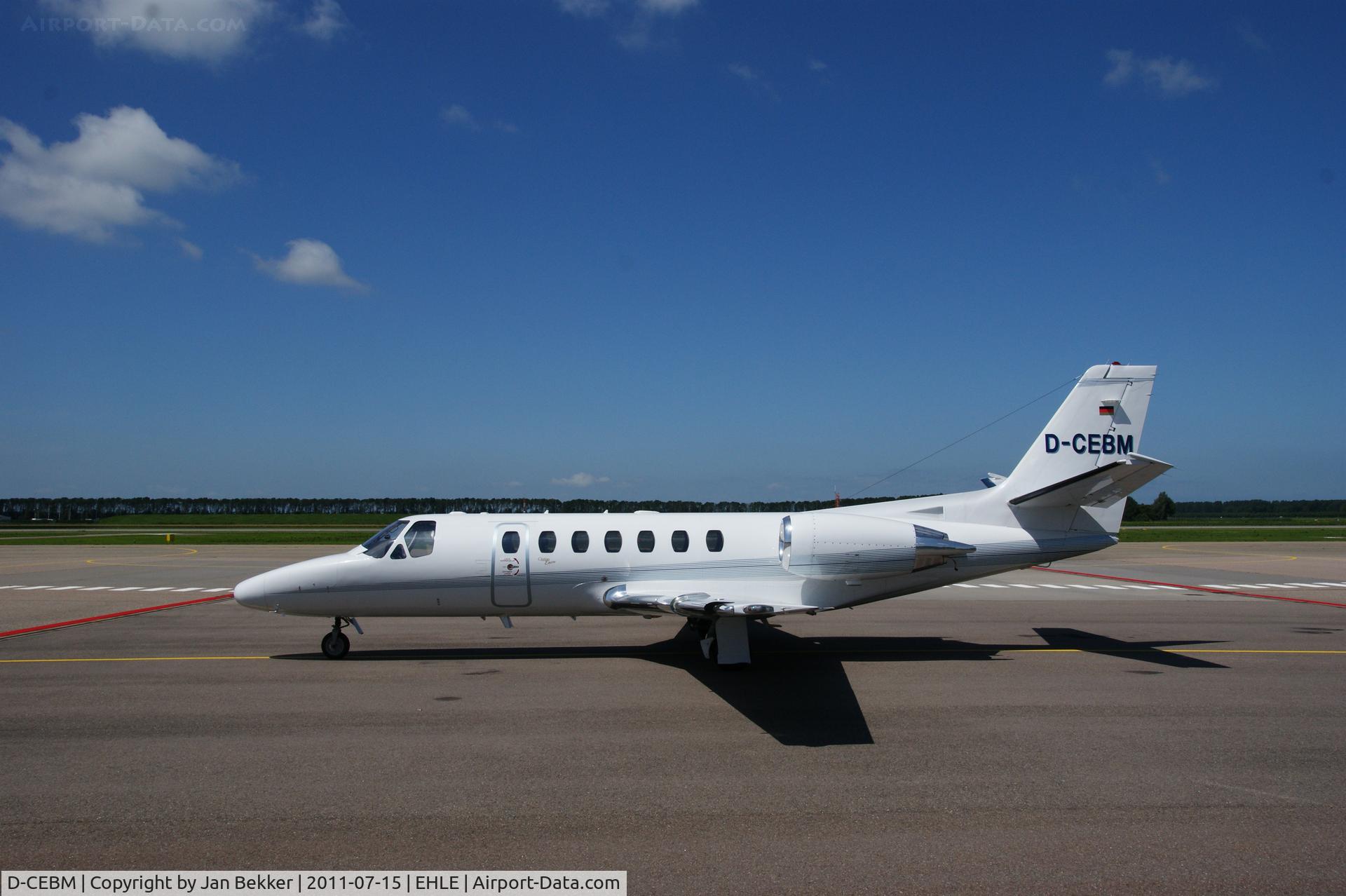 D-CEBM, Cessna 560 Citation Encore C/N 560-0569, Platform Lelystad Airport