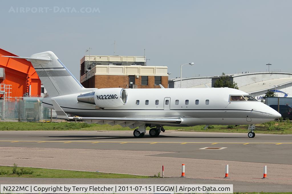 N222MC, 1996 Canadair Challenger 604 (CL-600-2B16) C/N 5329, 1996 Canadair Ltd CL-600-2B16, c/n: 5329