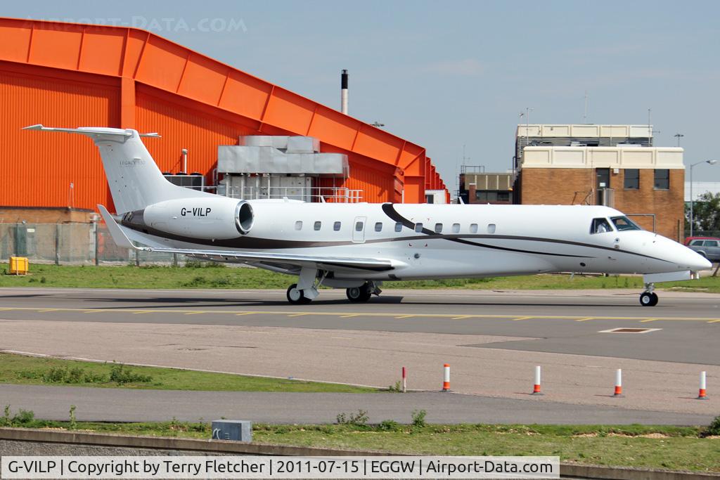 G-VILP, 2011 Embraer EMB-135BJ Legacy C/N 14501127, 2011 EMPRESA BRASILEIRA DE AERONAUTICA SA EMB-135BJ at Luton