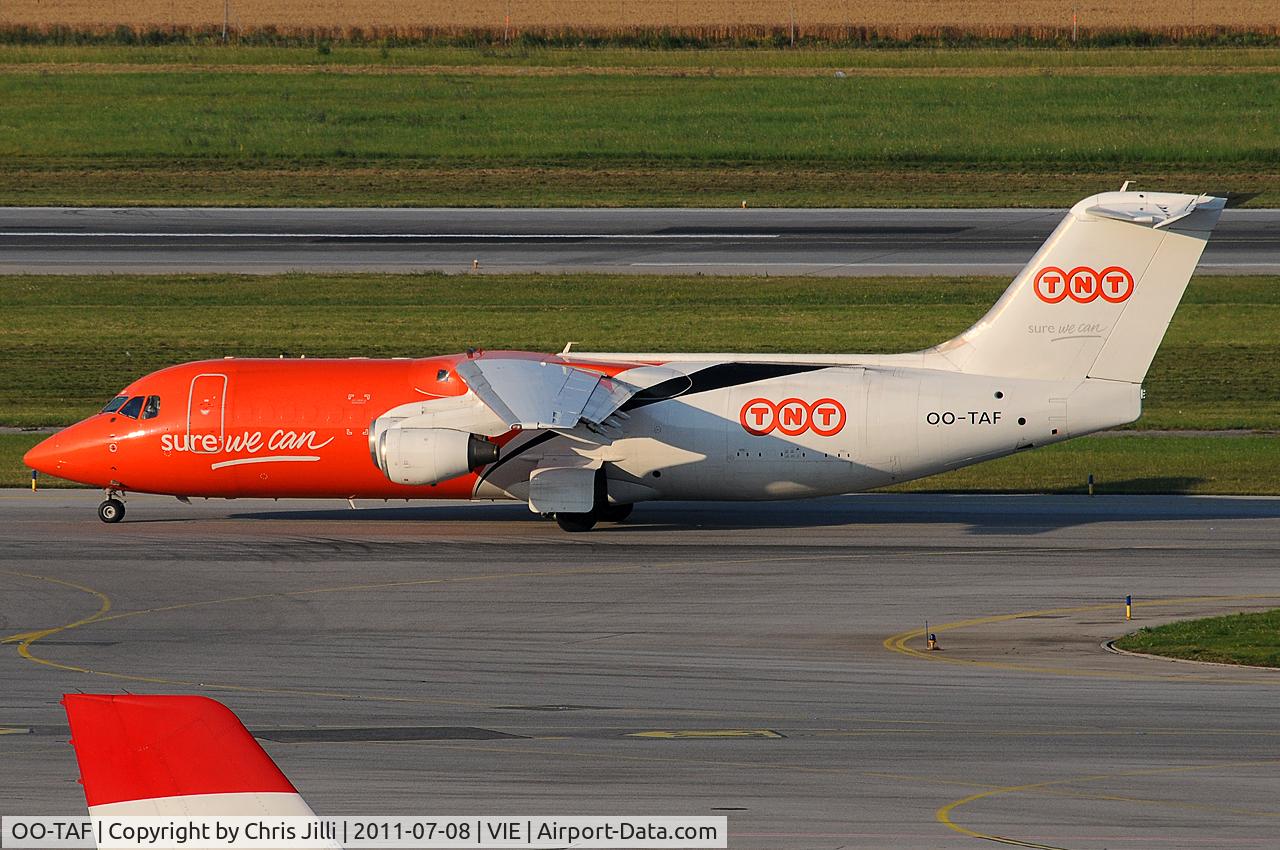 OO-TAF, 1990 British Aerospace BAe-146-300QT Quiet Trader C/N E3186, TNT