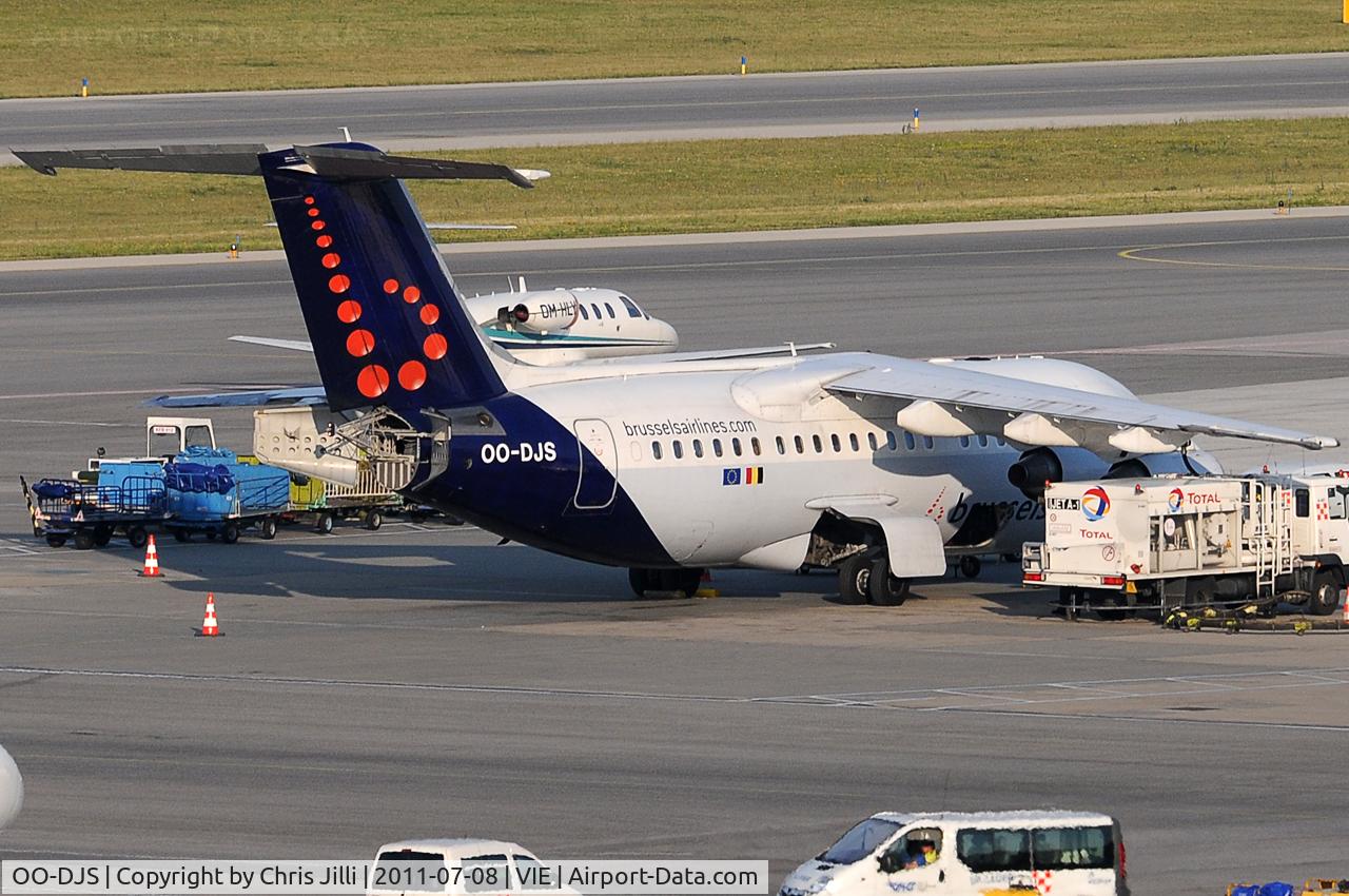 OO-DJS, 1996 British Aerospace Avro 146-RJ85 C/N E.2292, Brussels Airlines