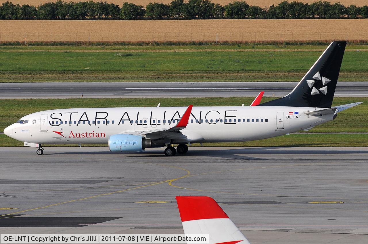 OE-LNT, 2006 Boeing 737-8Z9 C/N 33834, Austrian Airlines