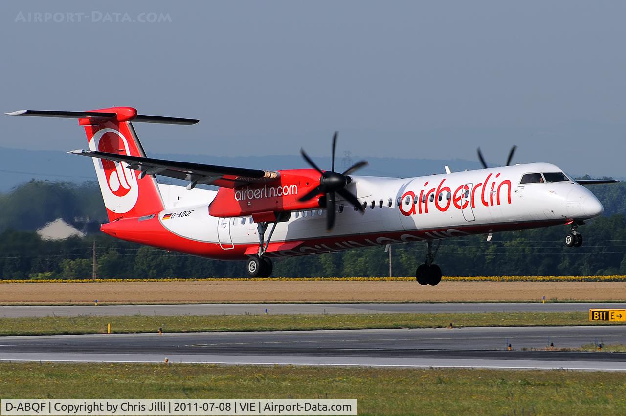 D-ABQF, 2009 De Havilland Canada DHC-8-402Q Dash 8 C/N 4245, Air Berlin