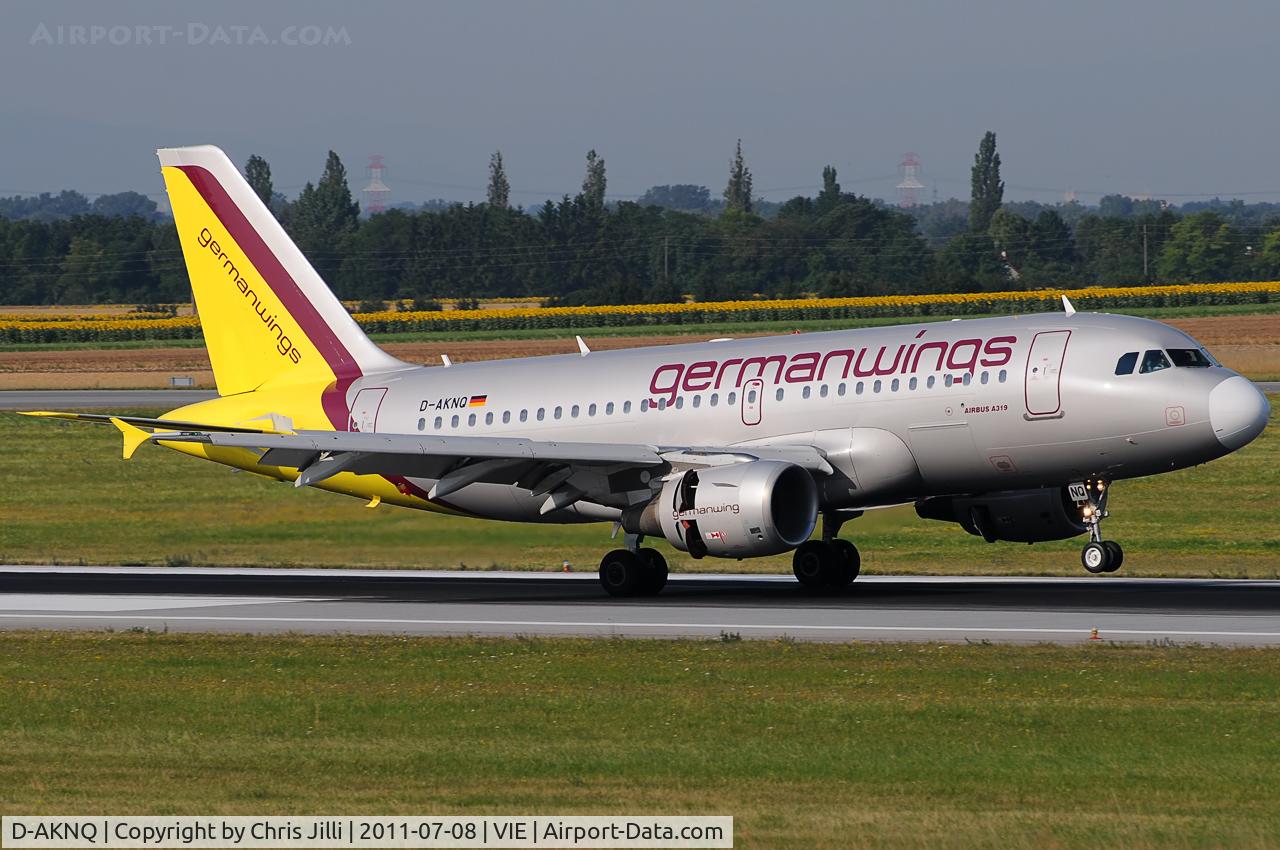 D-AKNQ, 2000 Airbus A319-112 C/N 1170, germanwings