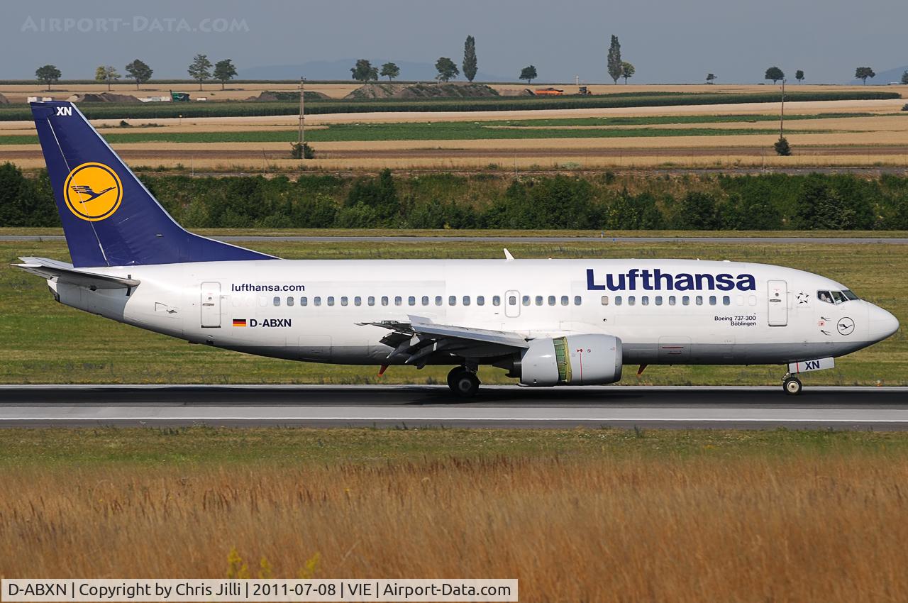 D-ABXN, 1987 Boeing 737-330 C/N 23872, Lufthansa