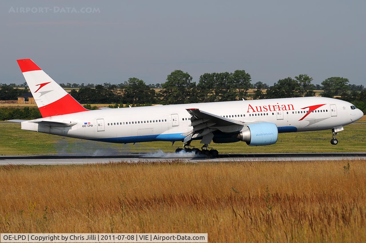 OE-LPD, 2006 Boeing 777-2Z9/ER C/N 35960, Austrian Airlines