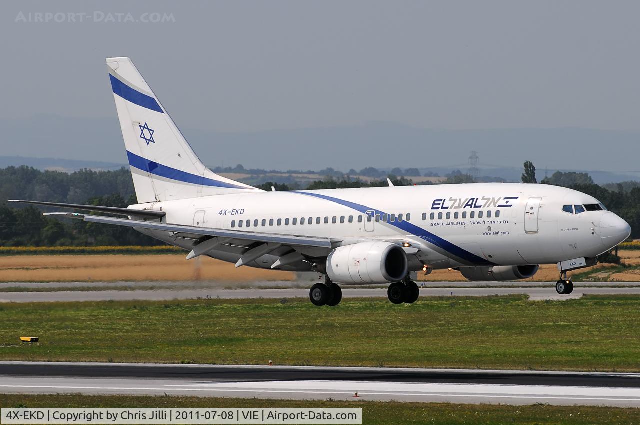 4X-EKD, 1999 Boeing 737-758 C/N 29960, El Al