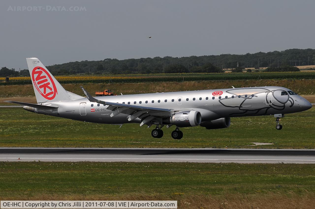 OE-IHC, 2010 Embraer 190LR (ERJ-190-100LR) C/N 19000349, NIKI