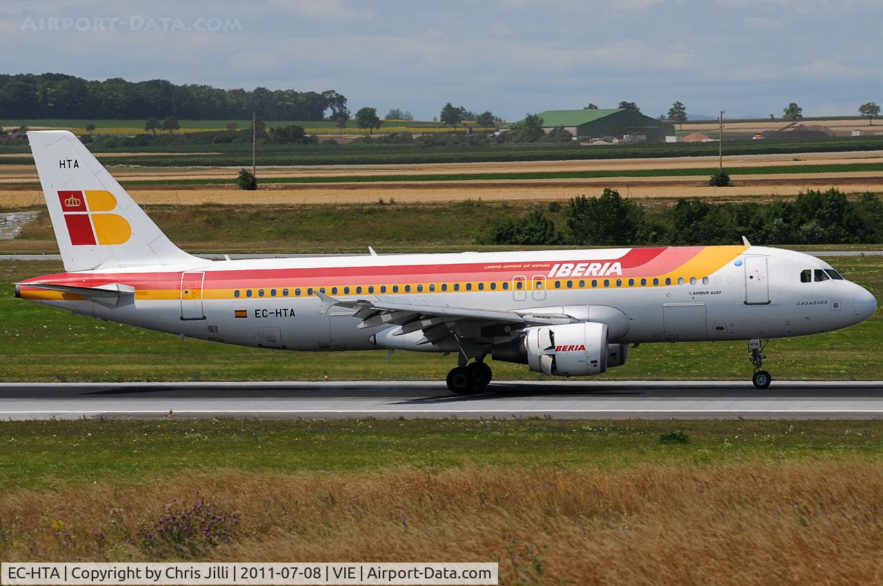 EC-HTA, 2001 Airbus A320-214 C/N 1516, Iberia