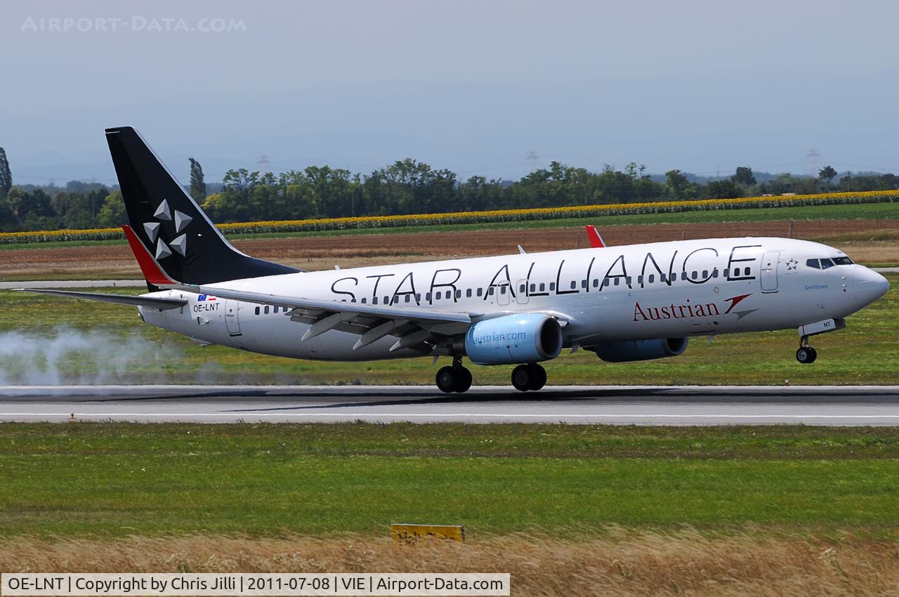 OE-LNT, 2006 Boeing 737-8Z9 C/N 33834, Austrian Airlines