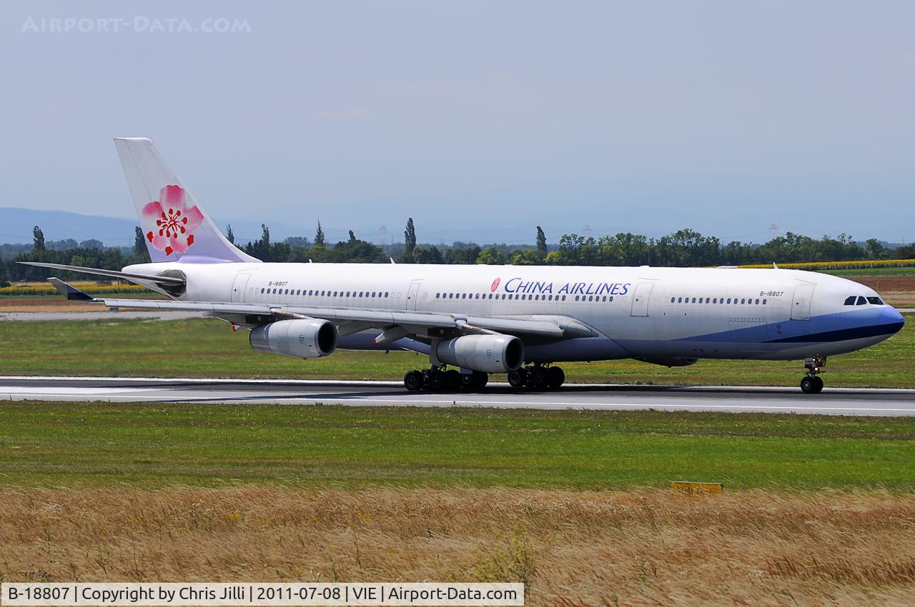 B-18807, 2003 Airbus A340-313 C/N 541, China Airlines