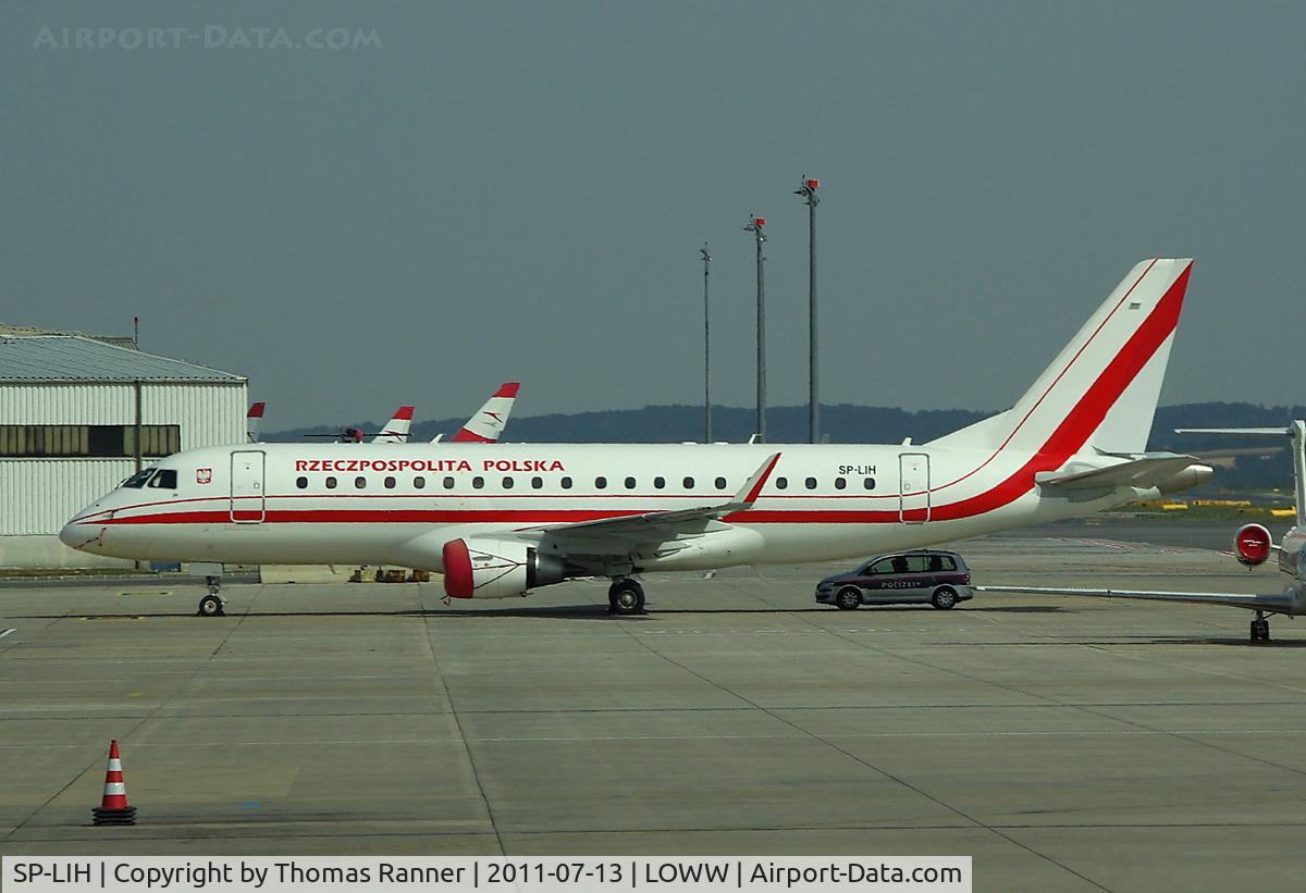 SP-LIH, 2009 Embraer 175LR (ERJ-170-200LR) C/N 17000288, Poland Government Embraer ERJ-175