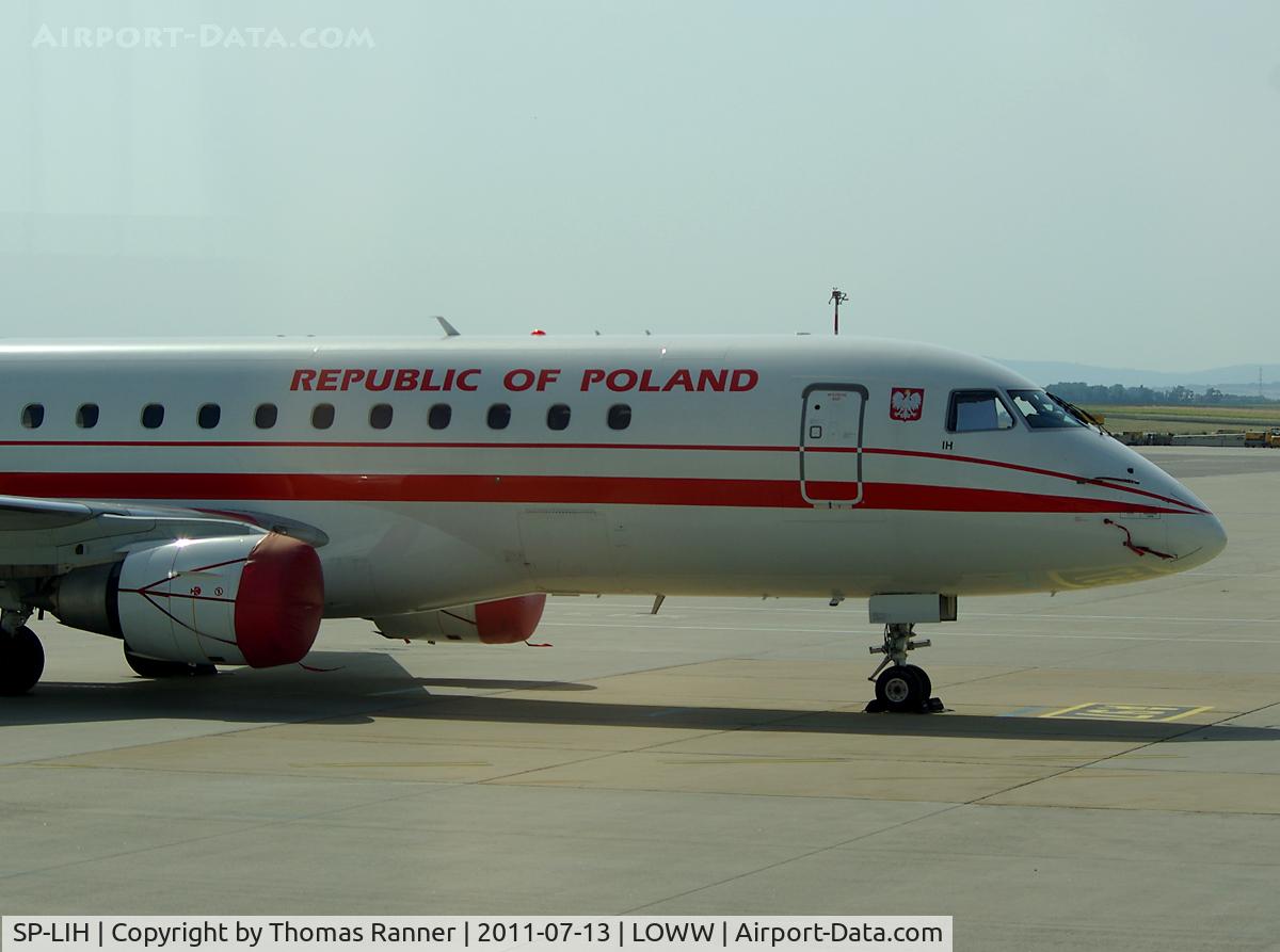 SP-LIH, 2009 Embraer 175LR (ERJ-170-200LR) C/N 17000288, Poland Government Embraer ERJ-175