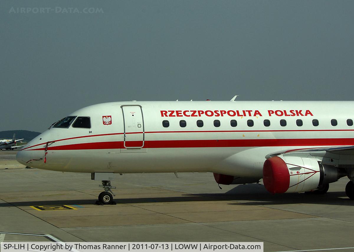 SP-LIH, 2009 Embraer 175LR (ERJ-170-200LR) C/N 17000288, Poland Government Embraer ERJ-175