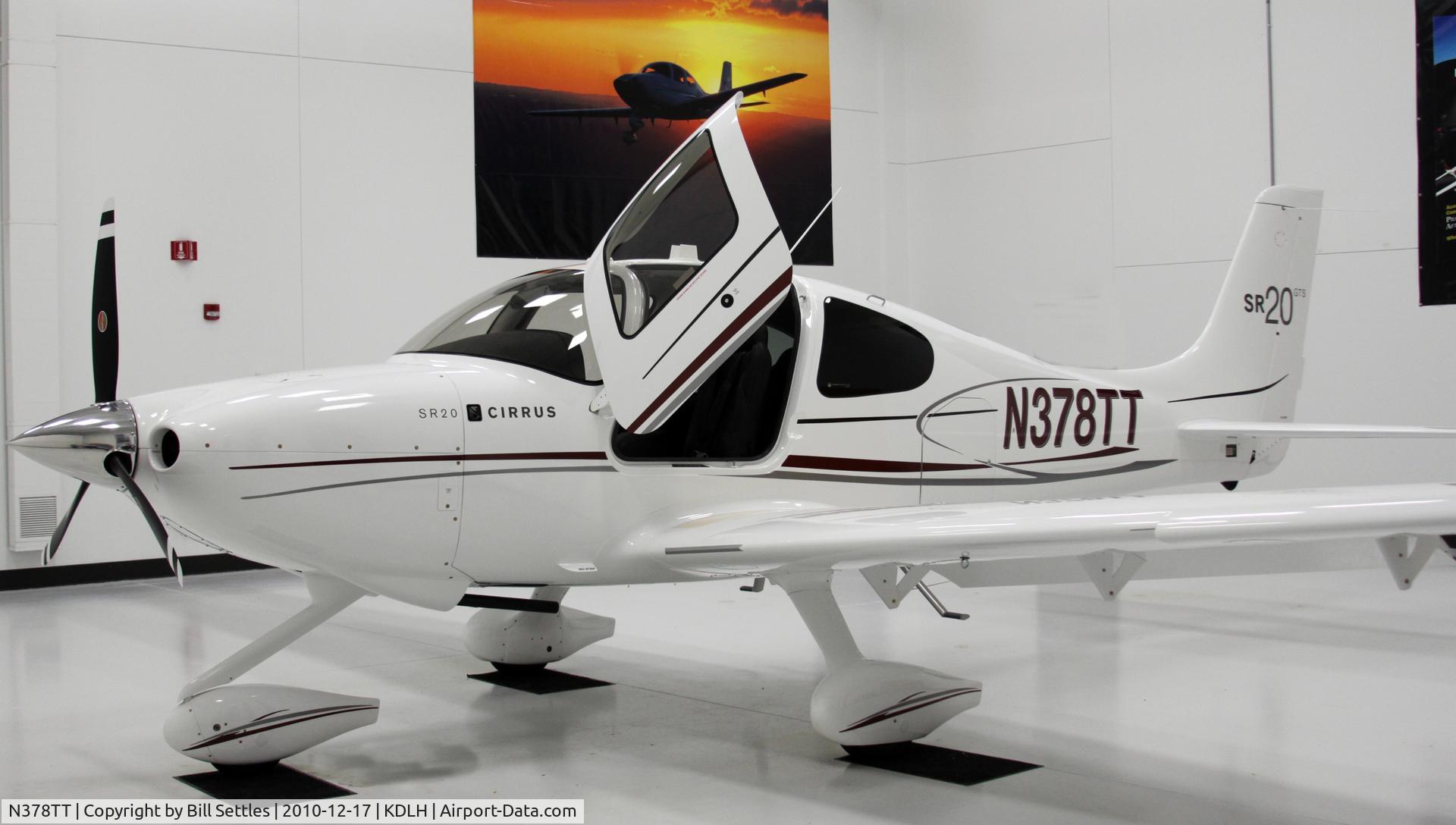 N378TT, Cirrus SR20 C/N 2074, Delivery at Cirrus in December 2010