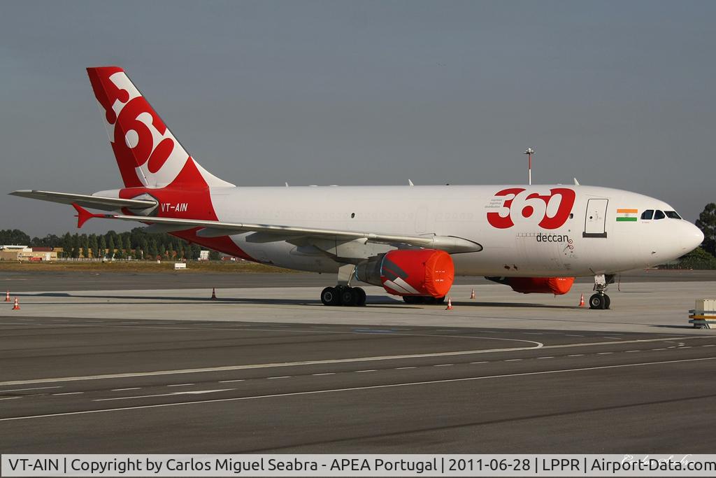 VT-AIN, 1993 Airbus A310-324F C/N 684, Stored now at Porto.