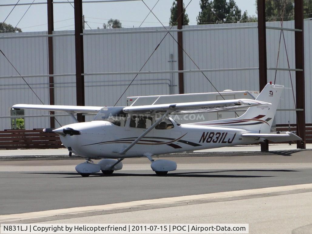 N831LJ, 2006 Cessna 172S C/N 172S10234, Parked in Howard Aviation area