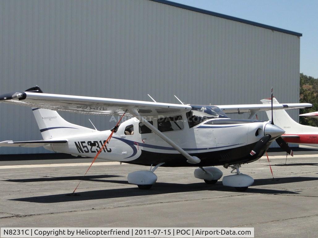 N8231C, 1954 Piper PA-22 C/N 22-2317, Parked and tied down