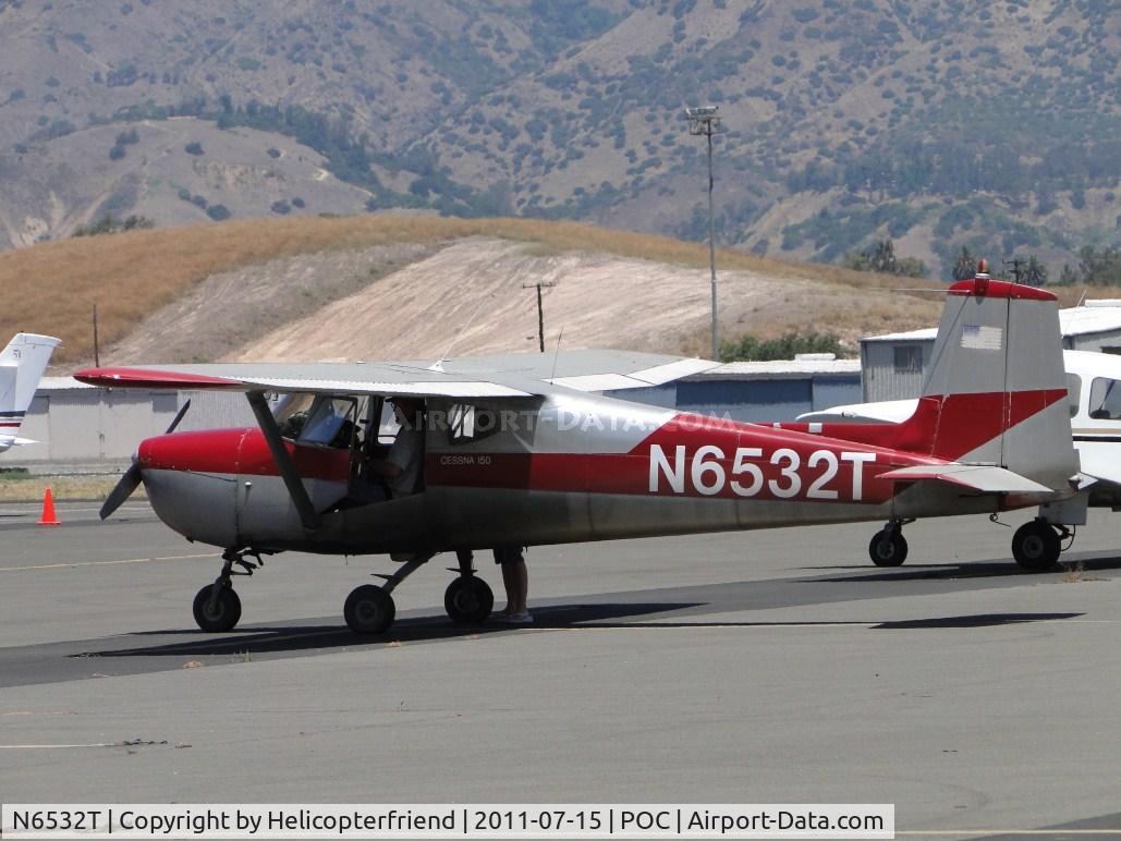 N6532T, 1960 Cessna 150 C/N 17932, Getting ready to start up and leave