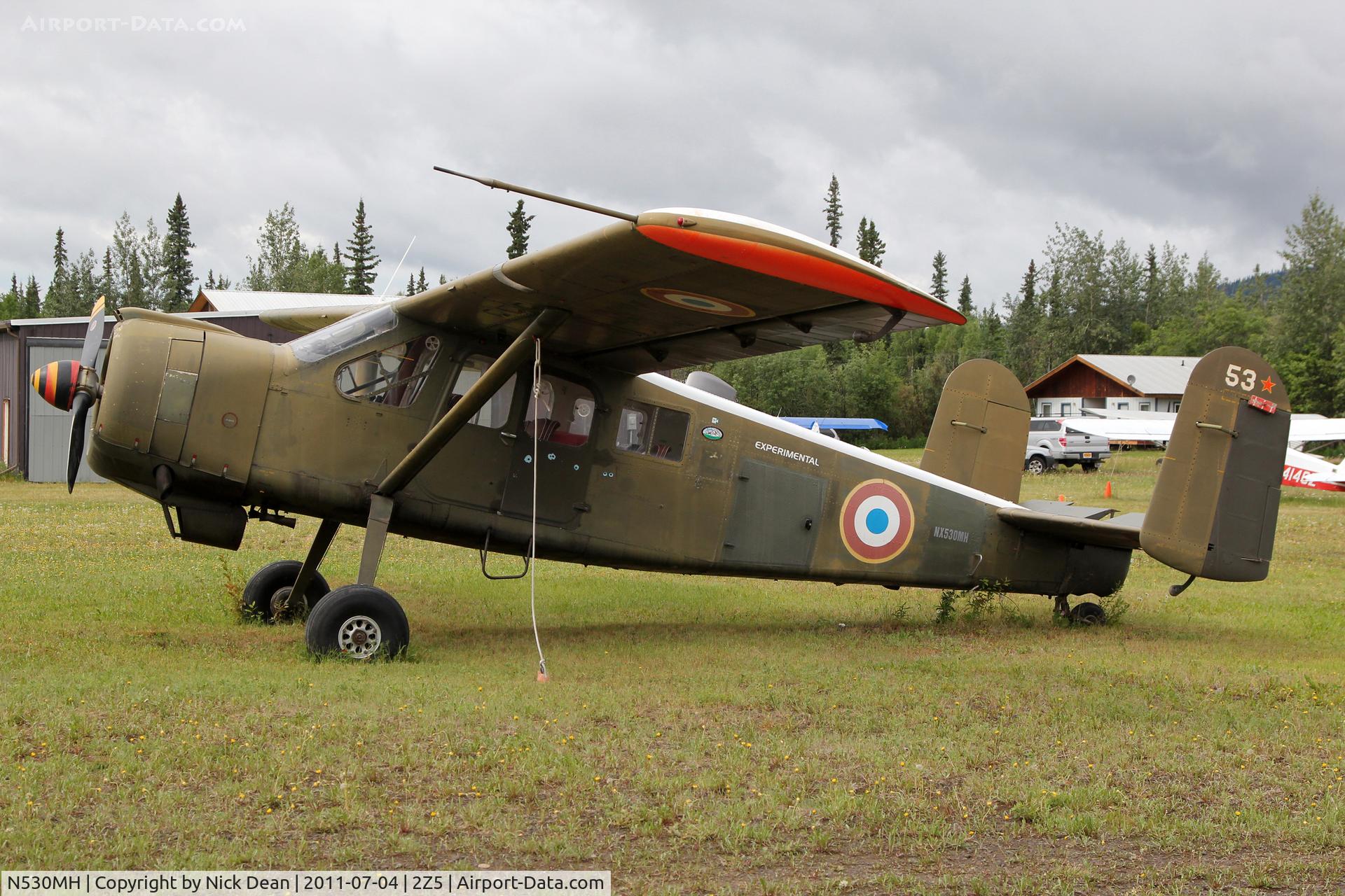N530MH, 1957 Max Holste MH-1521M Broussard C/N 53, 2Z5 Chena River
