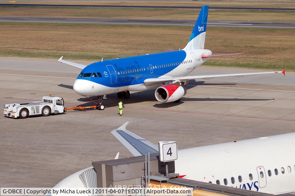 G-DBCE, 2005 Airbus A319-131 C/N 2429, Two British competitors in Berlin