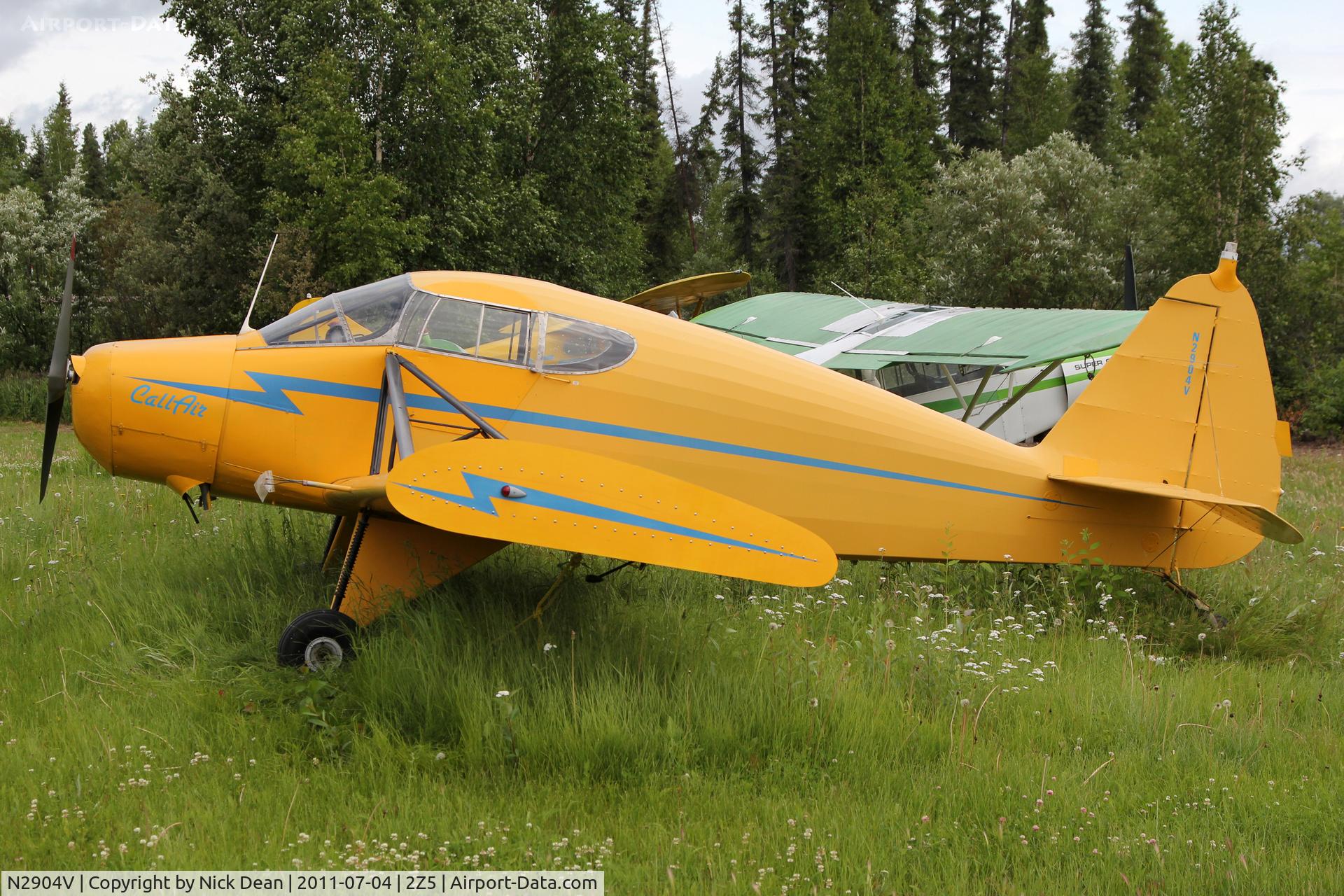 N2904V, 1948 Callair A-3 C/N 120, 2Z5 Chena River