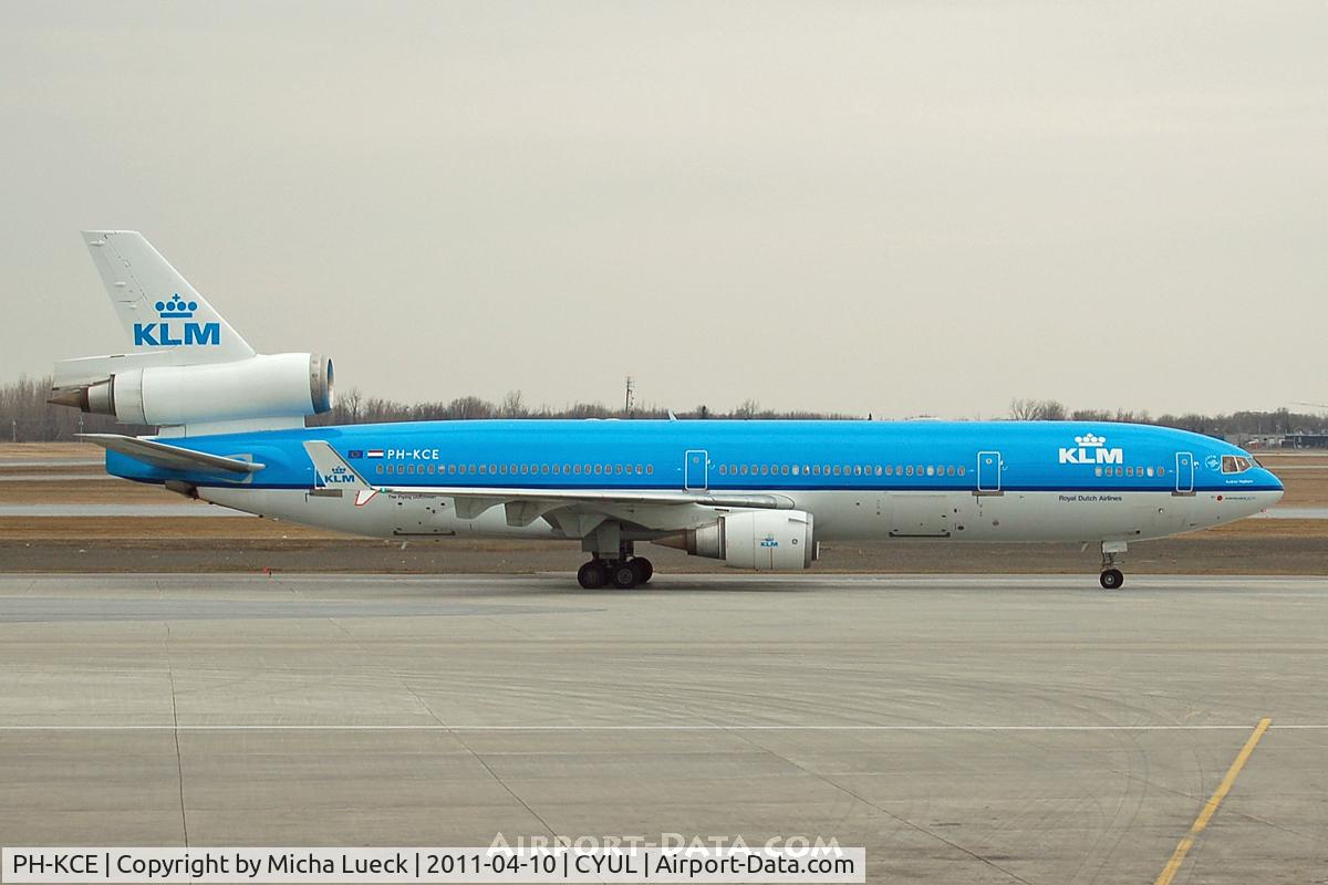 PH-KCE, 1994 McDonnell Douglas MD-11 C/N 48559, At Montreal