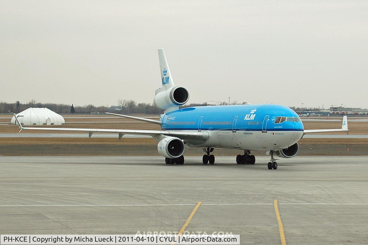 PH-KCE, 1994 McDonnell Douglas MD-11 C/N 48559, At Montreal