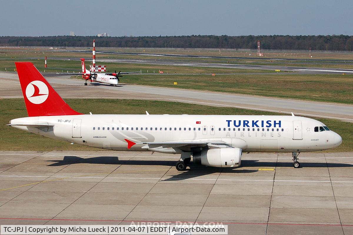 TC-JPJ, 2007 Airbus A320-232 C/N 3239, At Tegel