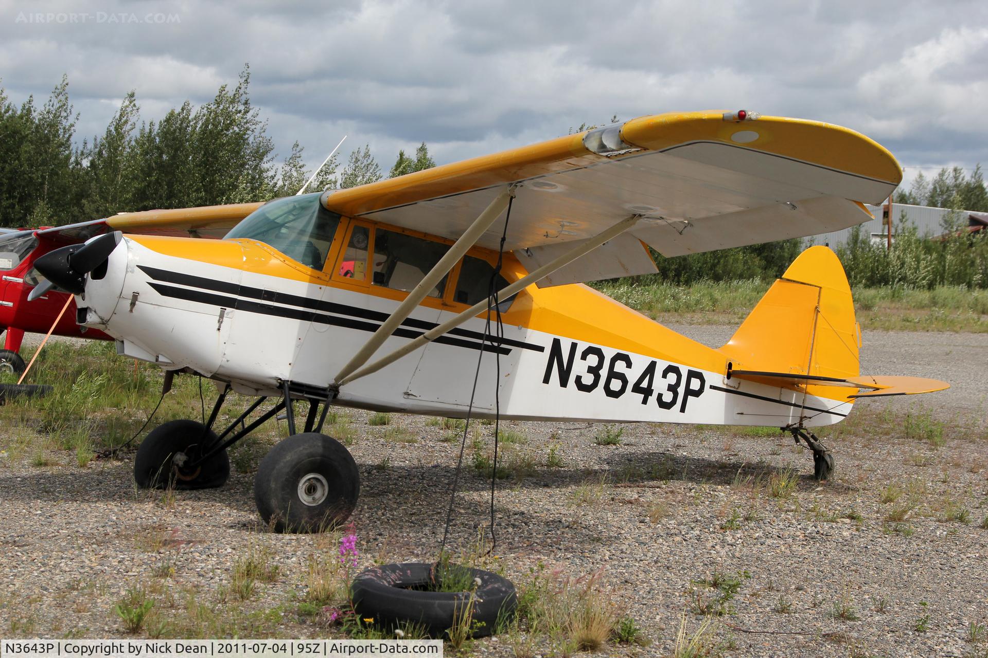 N3643P, 1955 Piper PA-22-150 C/N 22-3394, 95Z North Pole